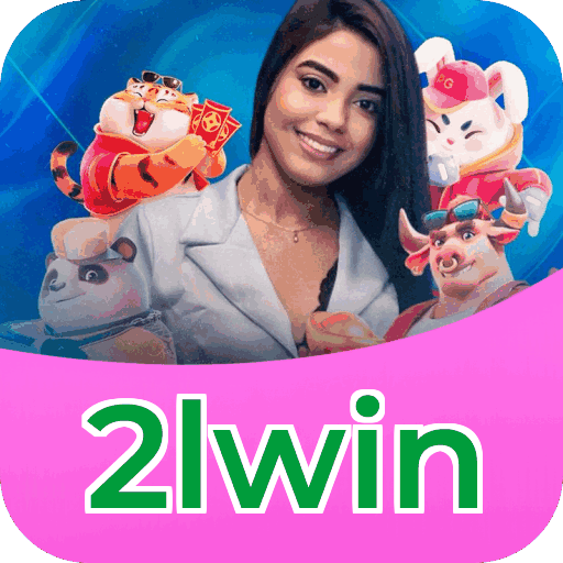 Interface do aplicativo 2lwin mostrando jogos disponíveis no iOS e Android